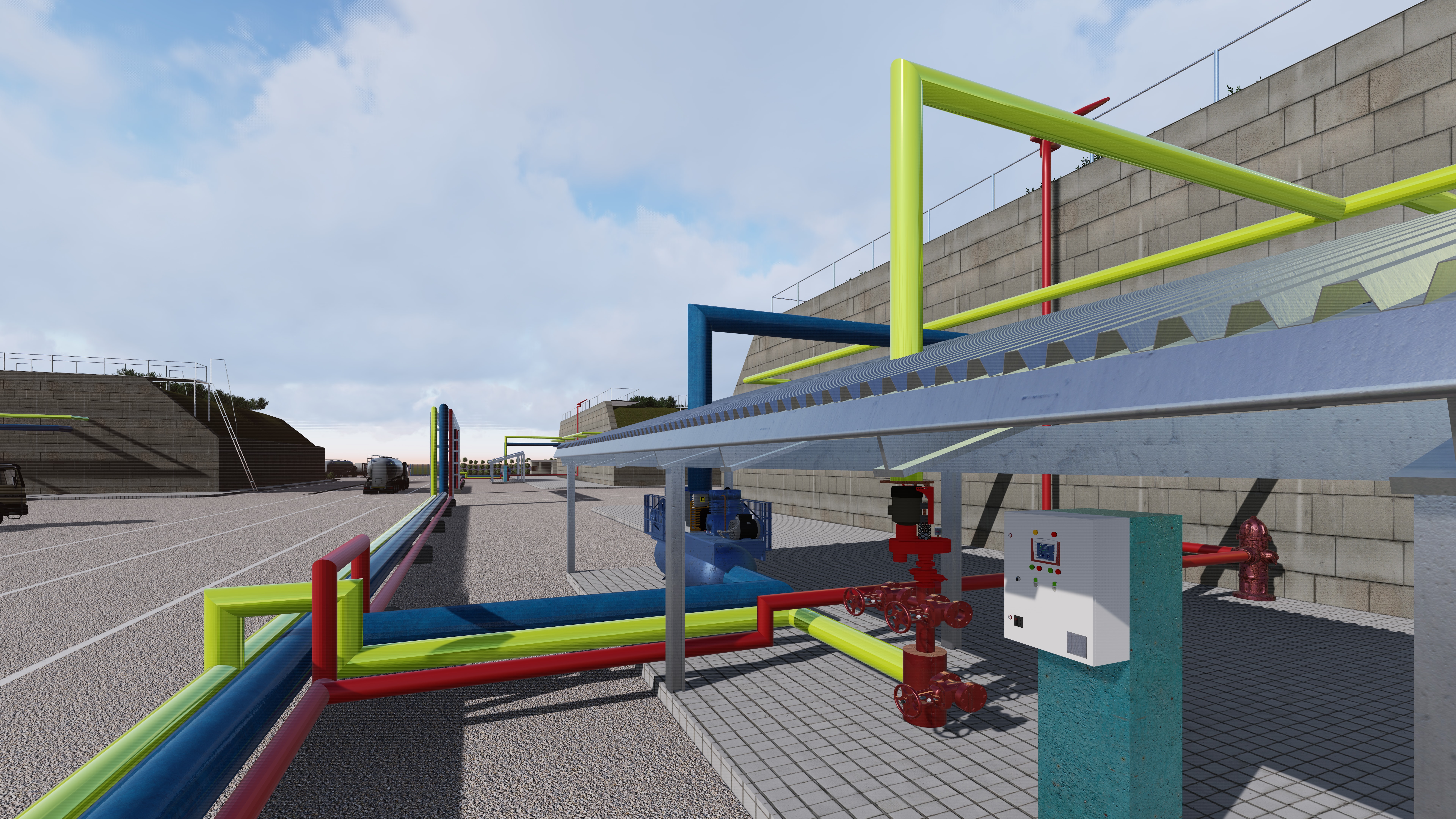 Project Design of Gas Terminal in Porto Romano